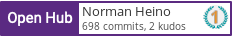 Open Hub profile for Norman Heino