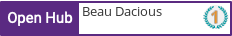Open Hub profile for Beau Dacious