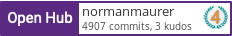 Open Hub profile for normanmaurer