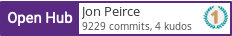 Open Hub profile for Jon Peirce