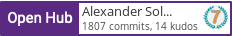 Open Hub profile for Alexander Solovyov