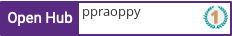 Open Hub profile for ppraoppy
