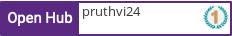 Open Hub profile for pruthvi24