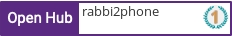 Open Hub profile for rabbi2phone