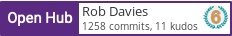 Open Hub profile for Rob Davies