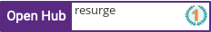 Open Hub profile for resurge