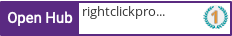 Open Hub profile for rightclickpromotions