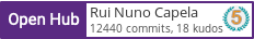 Open Hub profile for Rui Nuno Capela