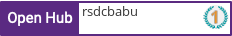 Open Hub profile for rsdcbabu