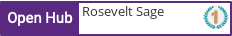 Open Hub profile for Rosevelt Sage