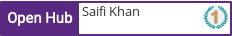 Open Hub profile for Saifi Khan