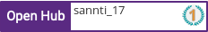 Open Hub profile for sannti_17