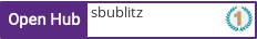 Open Hub profile for sbublitz
