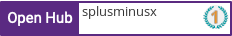 Open Hub profile for splusminusx