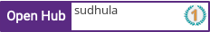 Open Hub profile for sudhula