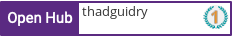 Open Hub profile for thadguidry