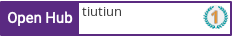 Open Hub profile for tiutiun