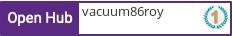 Open Hub profile for vacuum86roy