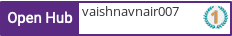 Open Hub profile for vaishnavnair007