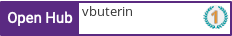 Open Hub profile for vbuterin