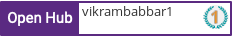 Open Hub profile for vikrambabbar1