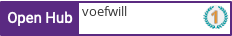 Open Hub profile for voefwill
