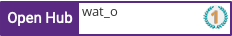 Open Hub profile for wat_o