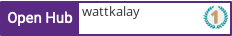 Open Hub profile for wattkalay