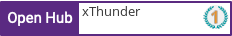 Open Hub profile for xThunder
