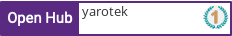 Open Hub profile for yarotek