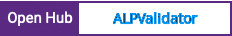 Open Hub project report for ALPValidator