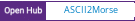 Open Hub project report for ASCII2Morse