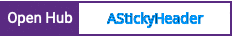 Open Hub project report for AStickyHeader