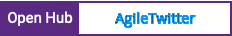 Open Hub project report for AgileTwitter