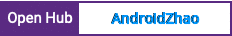 Open Hub project report for AndroidZhao