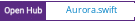 Open Hub project report for Aurora.swift