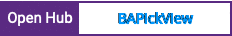 Open Hub project report for BAPickView