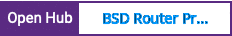 Open Hub project report for BSD Router Project