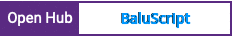 Open Hub project report for BaluScript
