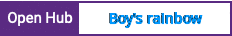 Open Hub project report for Boy's rainbow