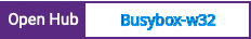 Open Hub project report for Busybox-w32