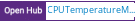 Open Hub project report for CPUTemperatureMonitor