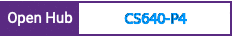 Open Hub project report for CS640-P4
