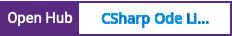 Open Hub project report for CSharp Ode Library