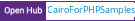 Open Hub project report for CairoForPHPSamples