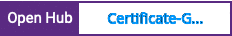 Open Hub project report for Certificate-Generator