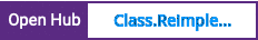 Open Hub project report for Class.Reimplement