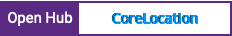 Open Hub project report for CoreLocation