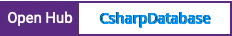 Open Hub project report for CsharpDatabase