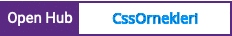 Open Hub project report for CssOrnekleri